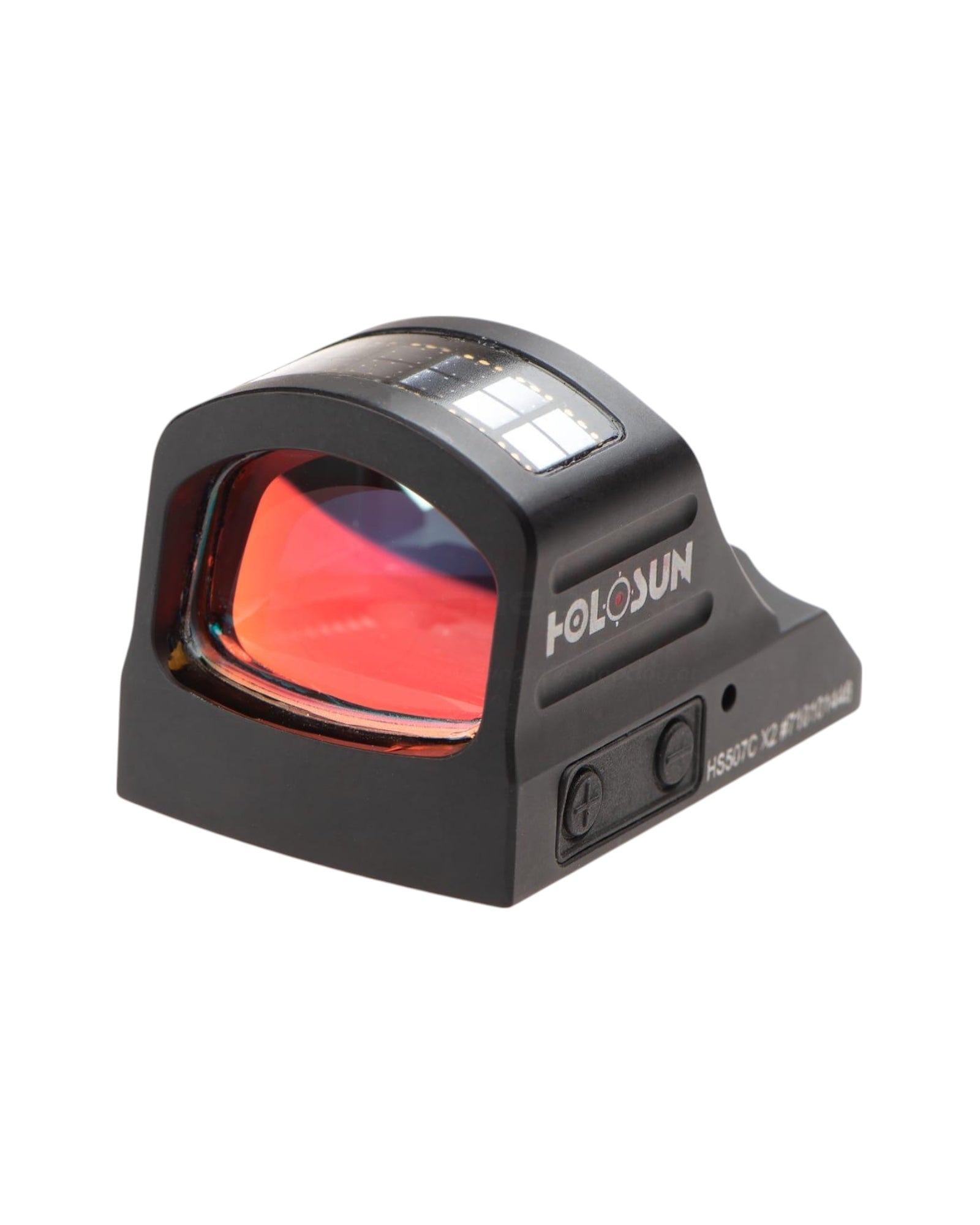 Holosun HS507C X2 Solar Red Circle Dot Sight - Rotpunkt Visier von Holosun mit Solar, Shake Awake und wählbarem Kreispunkt oder Red Dot Absehen