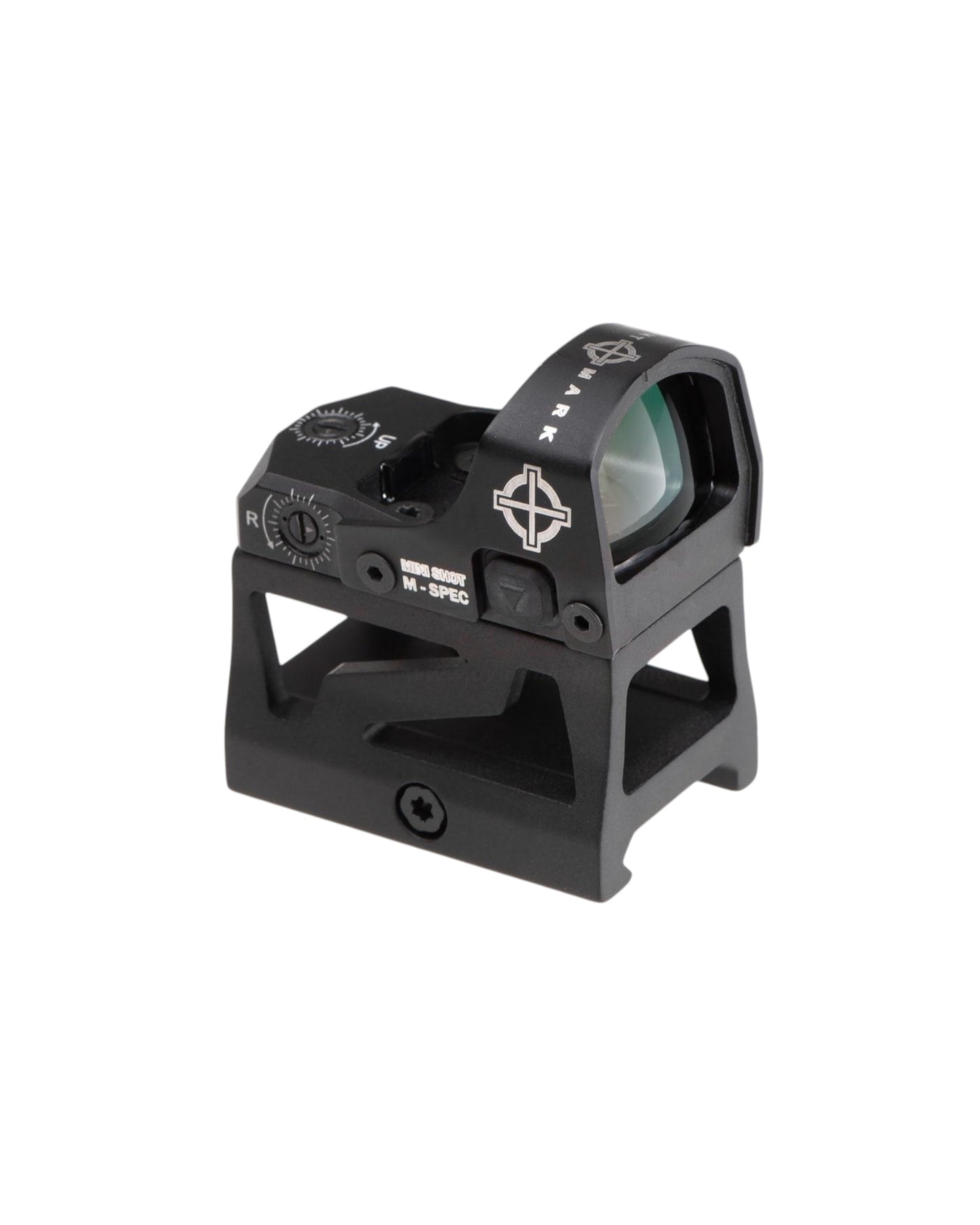 Rotpunktvisier von Sightmark das Mini Shot M-Spec FMX Reflex Sight Red Dot in der Farbe Schwarz