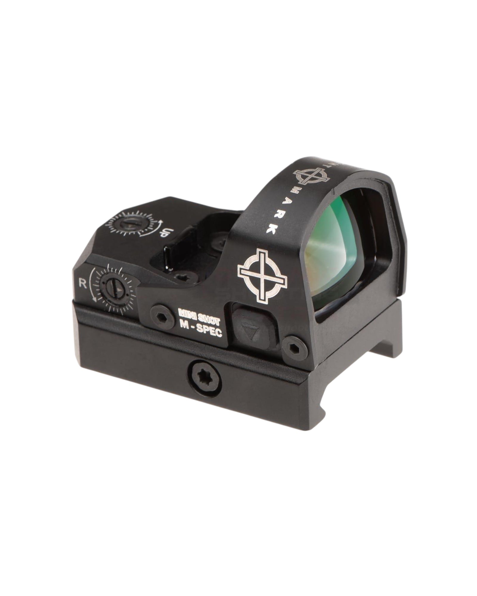 Rotpunktvisier von Sightmark das Mini Shot M-Spec FMX Reflex Sight Red Dot in der Farbe Schwarz