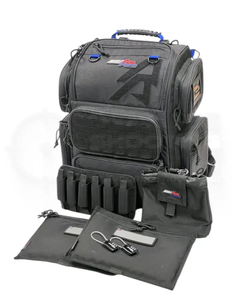 Kompakter IPSC Rucksack "RangePack Pro Gen-2 Medium" von Double Alpha Academy