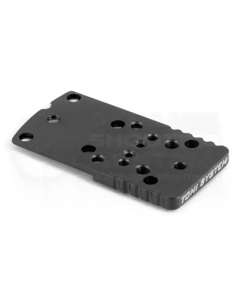 Dovetail Red Dot Optic Adapter Plate für die CZ 75 SP-01 sowie CZ Shadow 2 für Rotpunktivisiere wie: C-MORE RTS2-STS2, MEOSIGHT III, MEORED, TRIJICON RMR-SRO, SIG ROMEO 3, BENTHLEY TSX6- A-1, VORTEX RAZOR, TONISYSTEM ZR-ZX-ZT, HOLOSUN HS407C-HS407CO X2- HS407C X2-HS507C-HS507 COMP-HS508T