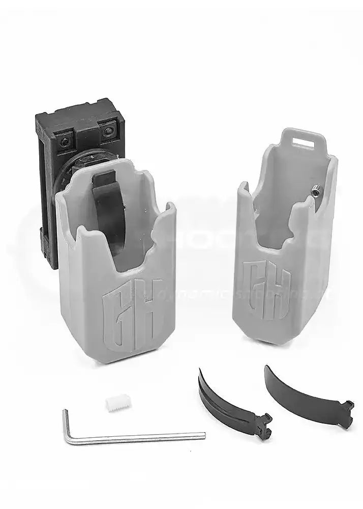 GHOST 360-G IPSC Magazinholster hoehenverstellbar - Grau