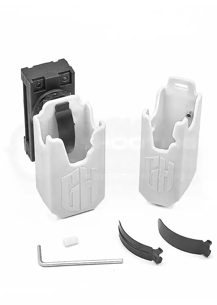 GHOST 360-G IPSC Magazinholster hoehenverstellbar - Weiss