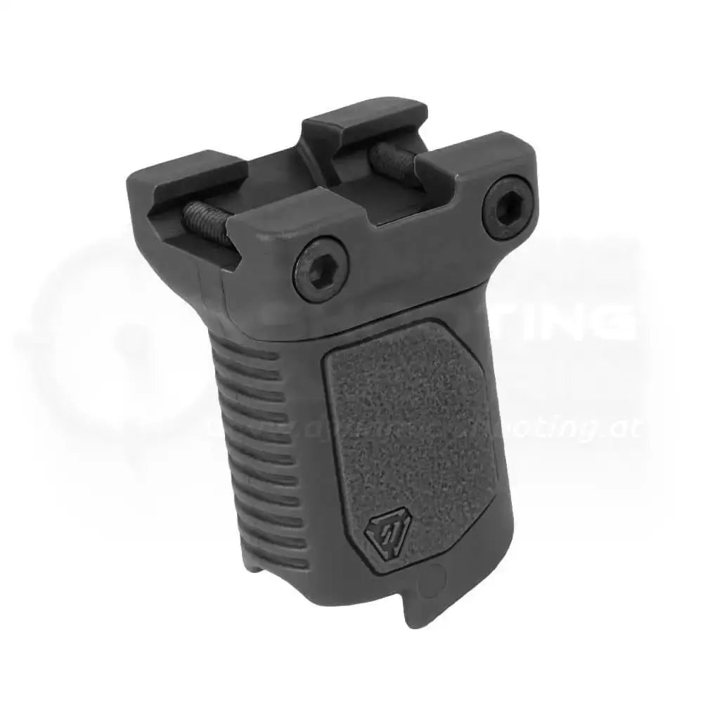 Strike Industries ANGLED VERTICAL PICATINNY GRIP WITH CABLE MANAGEMENT - SHORT