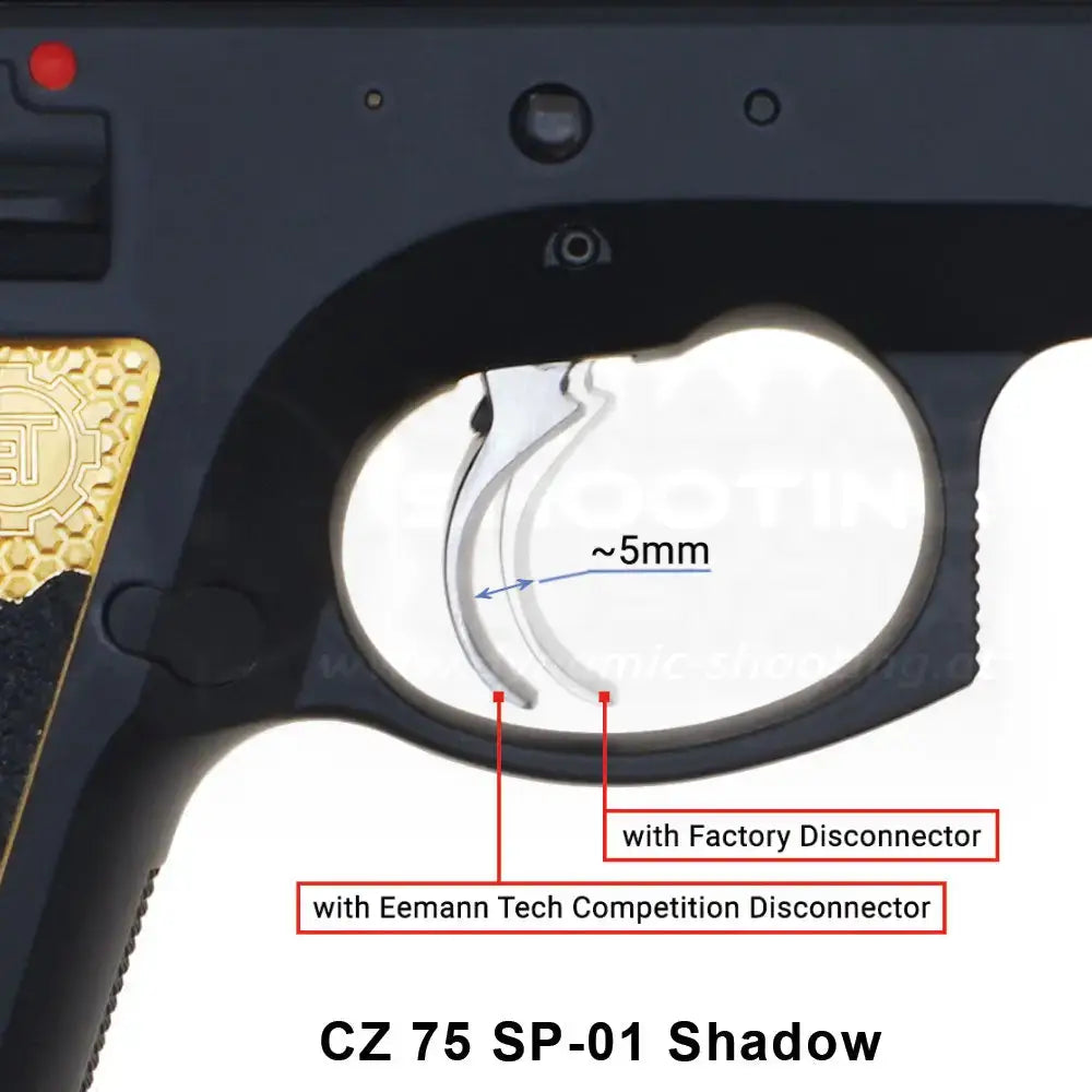 CZ75 SP01 Disconnector Eemann Tech